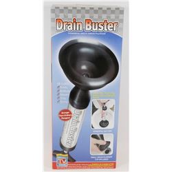 NEW DRAIN BUSTER MULTI-DRAIN PLUNGER
