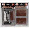 Image 1 : NEW 6PC TIRE REPAIR KIT SOLD WITH 12PC TIRE