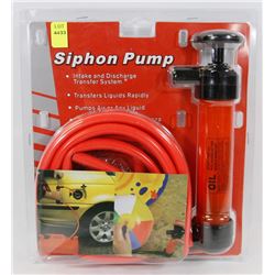 NEW SIPHON PUMP INTAKE AND DISCHARGE TRANSFER
