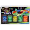 Image 1 : NEW 212PC FLUORESCENT TRACK PLAYSET WITH CAR