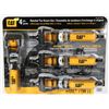 Image 1 : NEW 4PC CAT BRAND RATCHET TIE DOWN SET