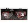 Image 1 : TWO NEW STAR WARS COLLECTOR HELMET SETS