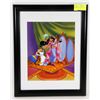 Image 1 : DISNEY ALADDIN FRAMED PRINT