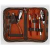 Image 1 : 10 PIECE MANICURE SET NEW IN CARRY CASE