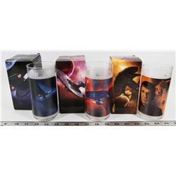 SET OF 3 STAR TREK COLLECTIBLE