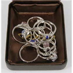 LOT OF 10 ASSORTED  RINGS