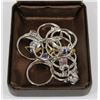 Image 1 : LOT OF 10 ASSORTED  RINGS