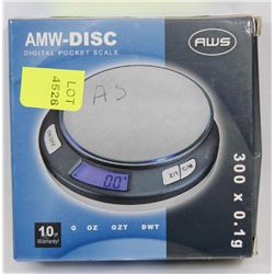 AWS DIGITAL POCKET SCALE