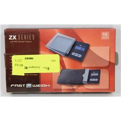 ZX SERIES DIGITAL POCKET SCALE