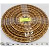Image 1 : STOLARZY LAYERED HAND MADE WOODEN WALL PLATES