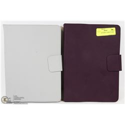 GREY AND PURPLE TABLET CASES