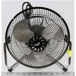 COMFORT ZONE METAL & CHROME FAN,