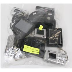 LARGE BAG OF ASSORTED CAMERAS, DIGITAL AND FILM