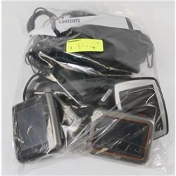 LARGE BAG OF ASSORTED NAVIGATION SYSTEMS