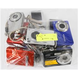 LARGE BAG OF ASSORTED DIGITAL CAMERAS