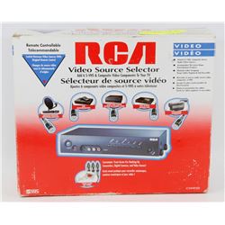 NEW RCA VIDEO SOURCE SELECTOR