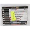 Image 1 : BUNDLE OF 8 PSP GAMES AND ONE MOVIE