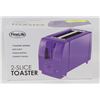 Image 1 : NEW FINELINE PURPLE 2 SLICE TOASTER