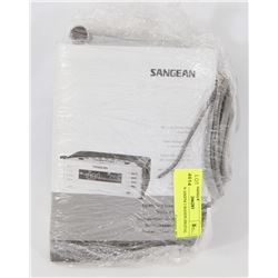 SANGEAN AM/FM 2 BANDS DIGITAL CLOCK