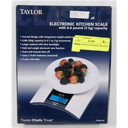 NEW IN BOX ELECTRONIC KITCHEN SCALE