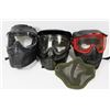 Image 1 : LOT OF 3 PAINTBALL MASKS AND ONE FACE SHIELD