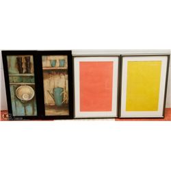 PAIR OF KITCHER WALL HANGERS & 2 METAL ( HOME )