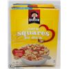 Image 1 : LOT OF 4 QUAKER SQUARES CEREAL -BB FEB 2018