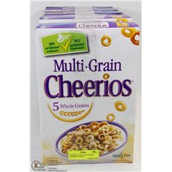 5 BOXES OF 360G MULTI GRAIN CHEERIOS CEREAL