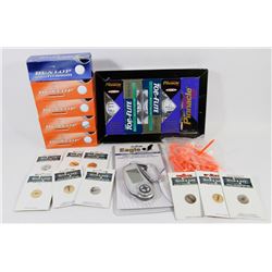 FLAT OF GOLF ITEMS EAGLE ELECTRONIC