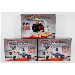 SET OF 3 NEW METALS BUILDING SETS