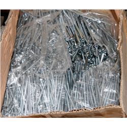 CASE OF HEX FLANGE LAG SCREWS 1-1/4" X 5-1/2
