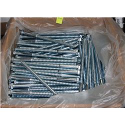CASE OF GRAD 2 LAG SCREWS 3/8 X 7"