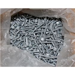 CASE OF GRADE 2 CARRIAGE BOLTS 1/4" X 2"