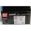 Image 1 : CASE OF WOOD SCREWS 8 X 1-1/8"