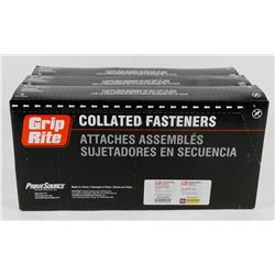 3 CASES OF COLLATED STAPLES SX STYLE NARROW