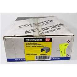 CASE OF COLLATED STAPLES 3/8" CROWN A11 HAMMER