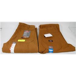 2 PAIR OF DICKIES WORKING PANTS SIZE 32