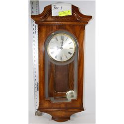 3) DEKO QUARTZ WALL CLOCK - WORKS