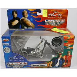 1:18 DIE CAST OCC POW/MIA CHOPPER LIMITED EDITION.