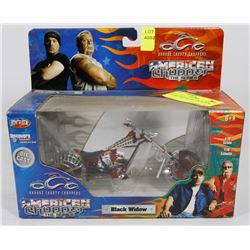 1:18 DIE CAST OCC BLACK WIDOW.