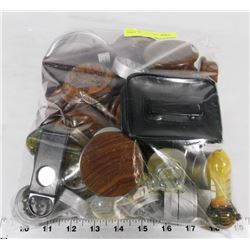 POLICE SEIZURE: BAG OF ASSORTED DRUG PARAPHERNALIA