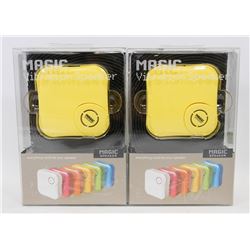 LOT OF TWO MAGIC VIBRATION SPEAKERS
