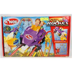 KNEX RIPPIN ROCKET ROLLER COASTER SET.