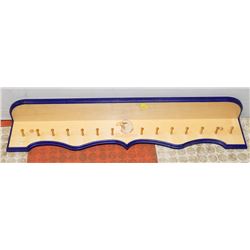 EAGLES MEDAL DISPLAY WALL MOUNT BOARD.