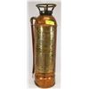 Image 1 : VINTAGE BRASS FIRE EXTINGUISHER