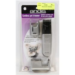 ANDIS CORDLESS PET TRIMMER