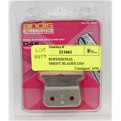ANDIS PROFESSIONAL REPLACEMENT BLADES DX4