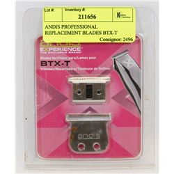 ANDIS PROFESSIONAL REPLACEMENT BLADES BTX-T