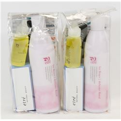 LOT OF TWO DEAD SEA COMPLETE NAIL CARE KITS