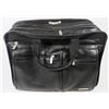 Image 1 : LEATHER COMPUTER 5 COMPARTMENT CARRY ON BAG
